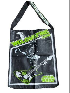 SDCC 2012 Star Wars Darth Vader Guitar Huge Swag Tote Bag WeLoveFine 2-Sided